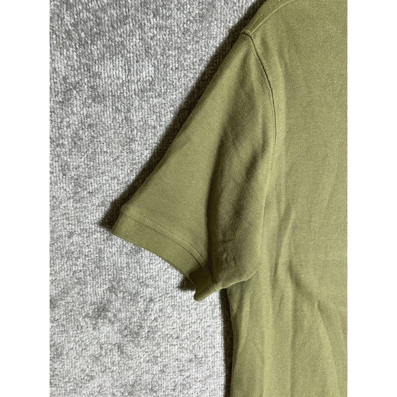 Saddlebred Comfort Flex Polo Shirt Mens Size Small Olive Green Short Sleeve‎ - Picture 6 of 9